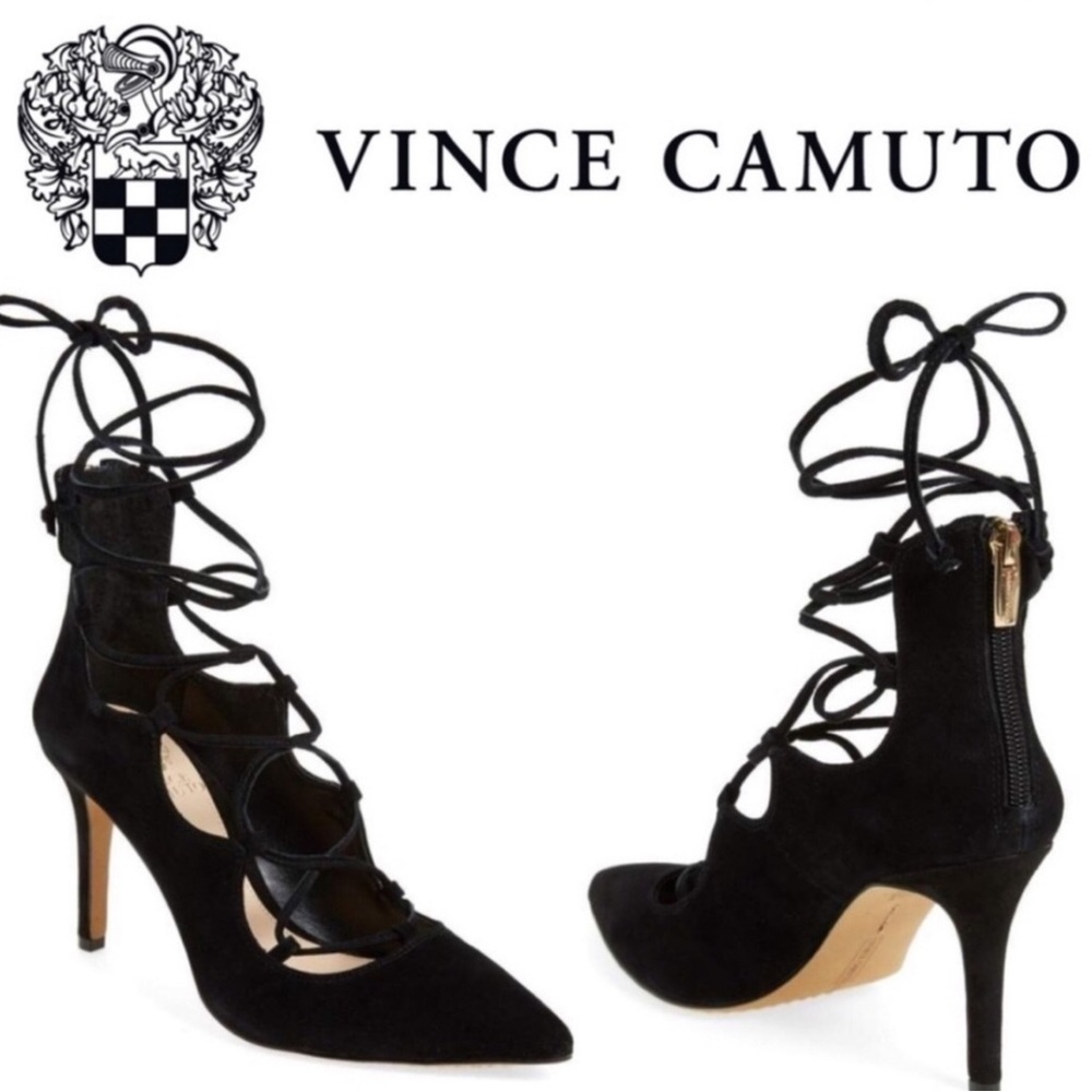 Vince Camuto Lace Up Stilletos size 11 👠😍